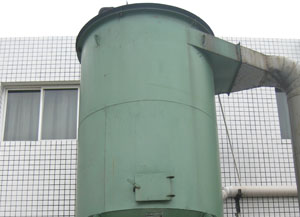 華聯(lián)瓷業(yè) 打磨車間用JH-125回轉反吹布袋除塵器